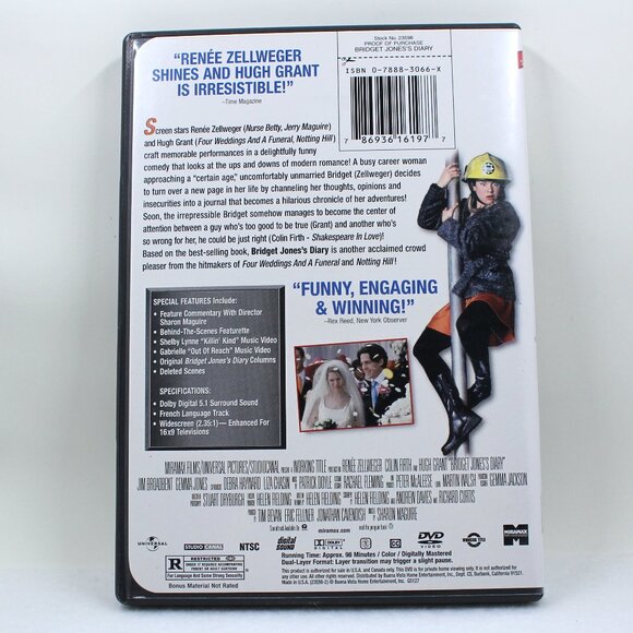 Bridget Jones 2 Movies on DVD Rated R - Picture 4 of 10